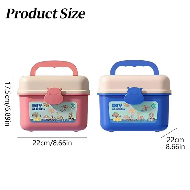 Fidtoy Kit de tournevis créatif pour tout-petits - Apprentissage STEM et motricité fine