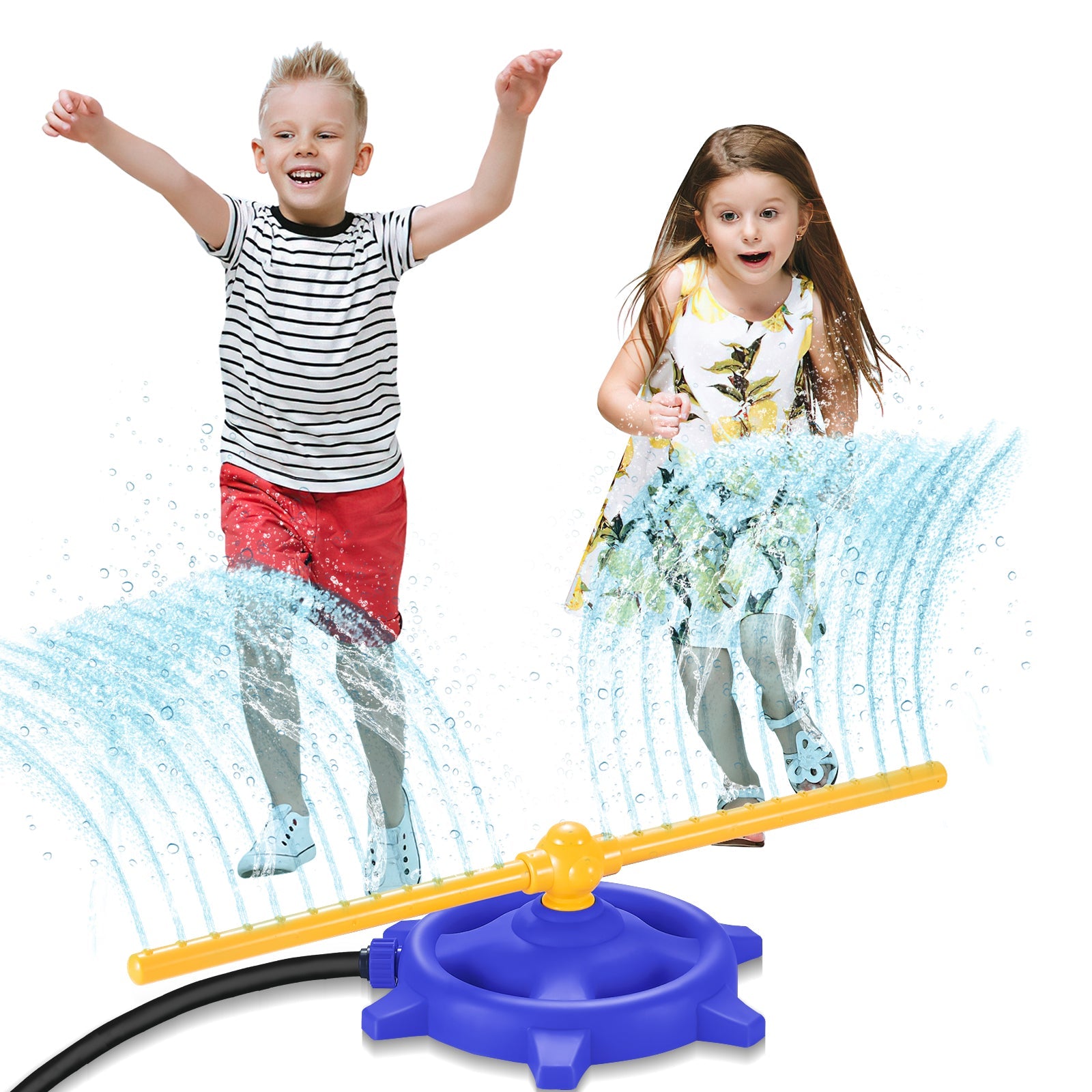 Yard Outdoor Activities Water Sprinklers Summer Toy for Kids Sprays Outside Garden Lawn Water Toys for Boys Girls Activities Backyard Game