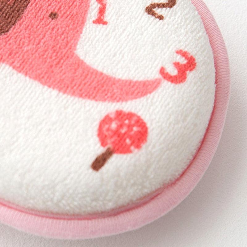 Esponja de Baño Fidtoy para Bebés – Suave Esponja de Algodón para Bañar Recién Nacidos y Bebés