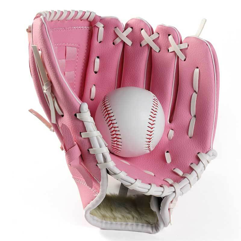 Gant de baseball Fidtoy pour enfants et adultes – Gant d'avant-champ réglable en cuir synthétique pour le baseball, le softball, le tee-ball