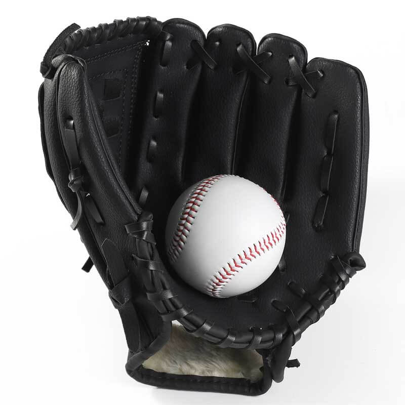 Gant de baseball Fidtoy pour enfants et adultes – Gant d'avant-champ réglable en cuir synthétique pour le baseball, le softball, le tee-ball