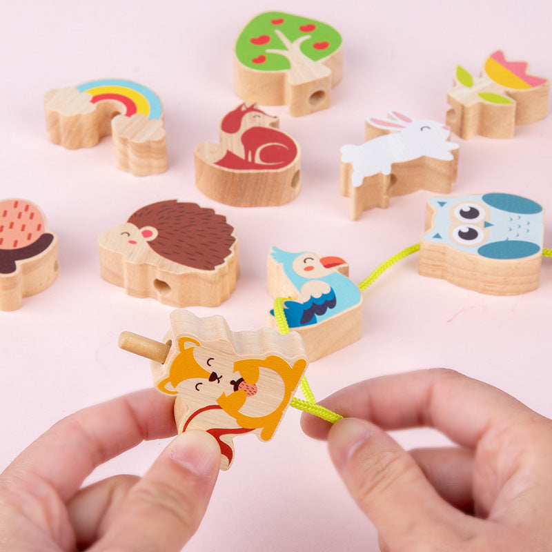 Fidtoy Forêt Équilibre Chuan Le | Jouet en Bois à Empiler pour Tout-petits