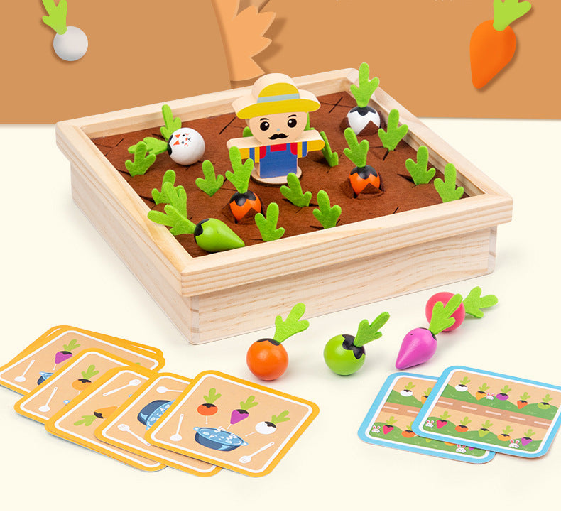 Harvest Game™ - Descubre diferentes verduras - Huerto educativo