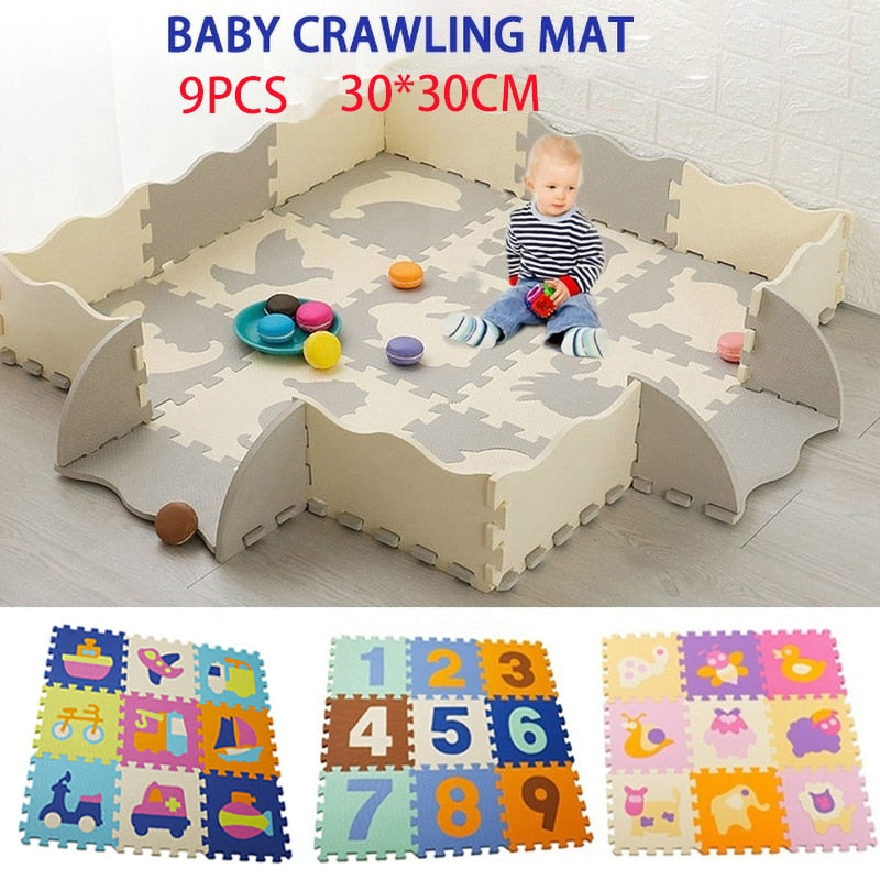 Foam Animal Puzzle Learning Floor Mat