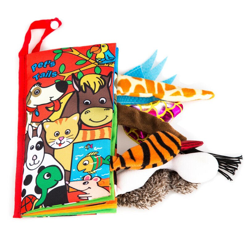 Libro de tela Montessori para bebé