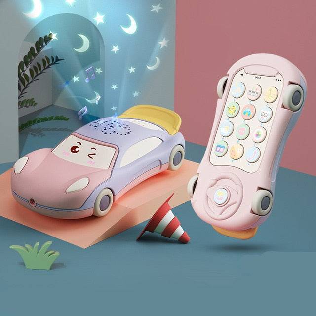 Montessori Musical Mobile Phone Toys