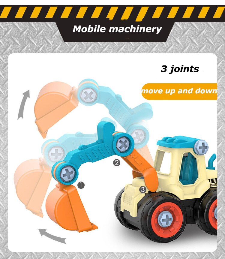 Truck Excavator Bulldozer Screw Tool Car
