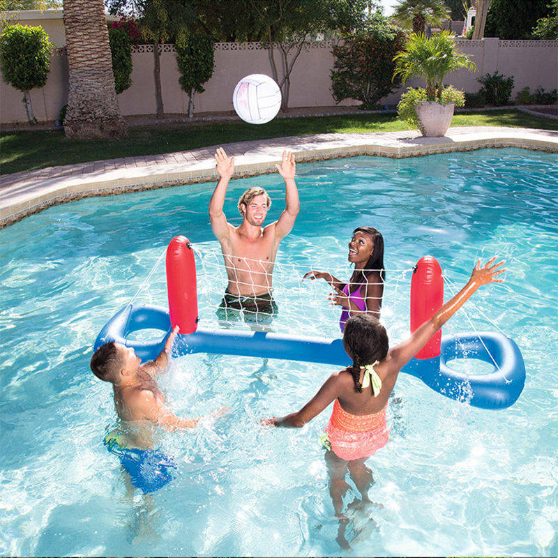 Juguetes inflables interactivos de baloncesto de agua para el verano