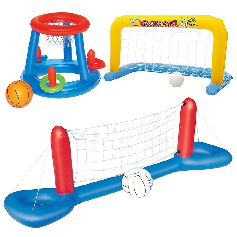 Juguetes inflables interactivos de baloncesto de agua para el verano