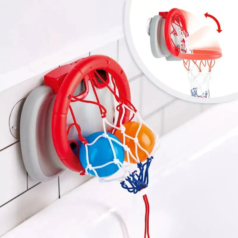 Fidtoy Juguete de elefante de baloncesto para la hora del baño, juego de agua para niños pequeños