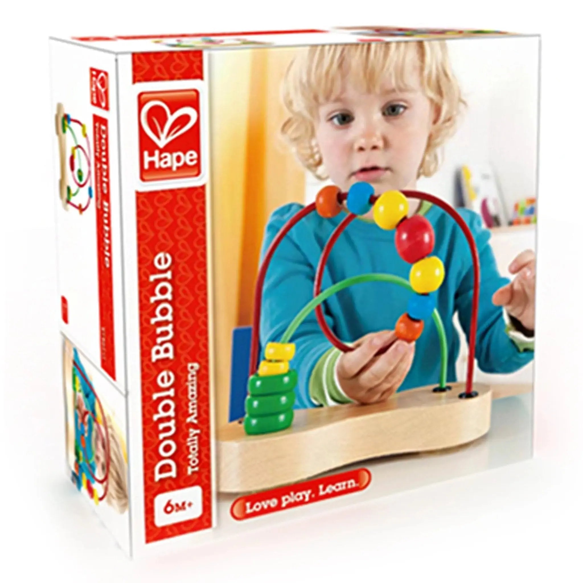 Fidtoy Jouet en Bois Labyrinthe Perles Jouet d'Éveil Bébé