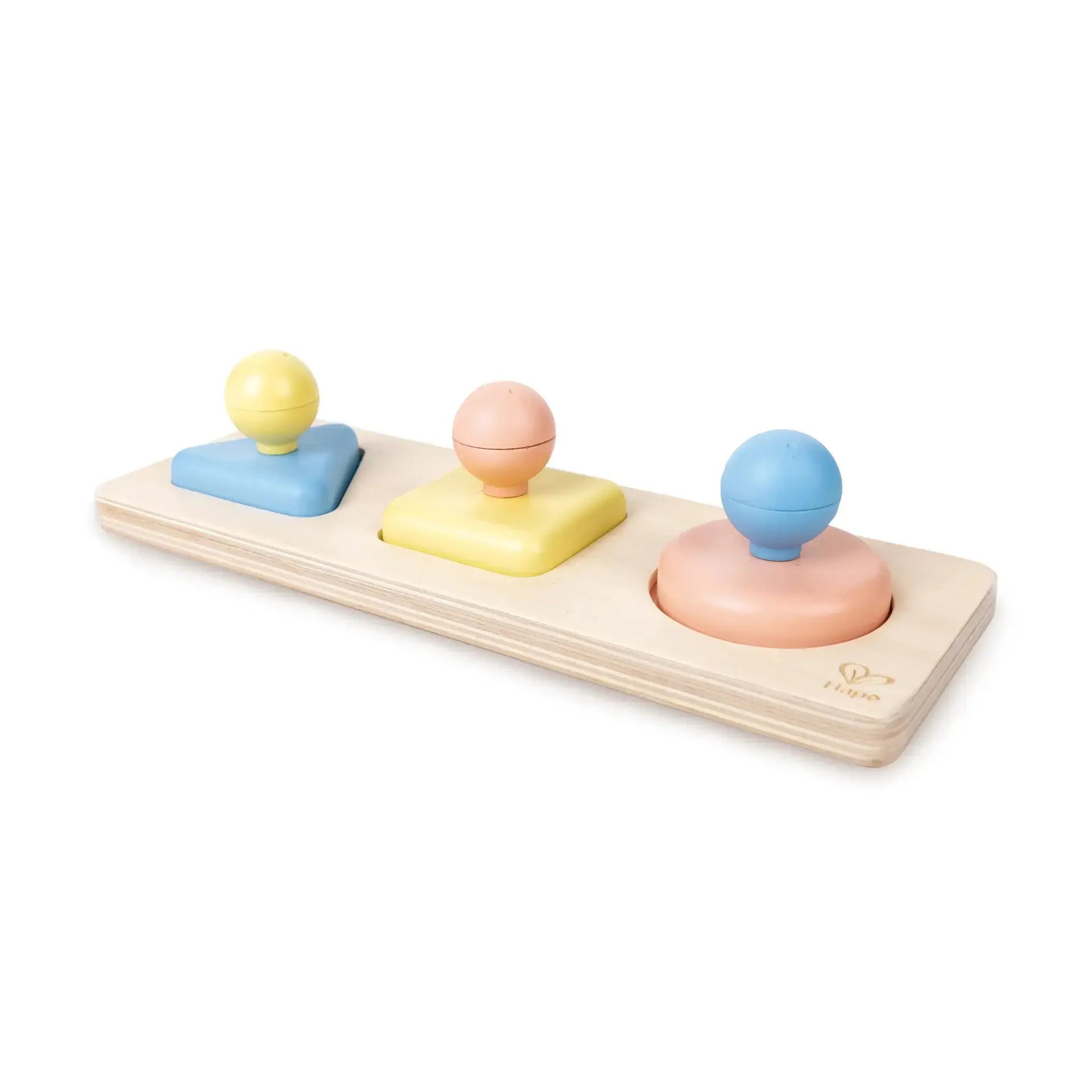 Fidtoy Montessori Juguete de espejo con formas para niños pequeños 10M+