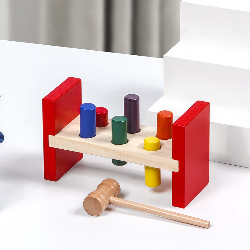 Children's Fun Beat Table Wooden Toys