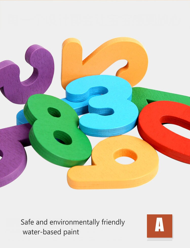 Bâtonnets de Comptage en Bois Activité de Mathématiques et de Nombres