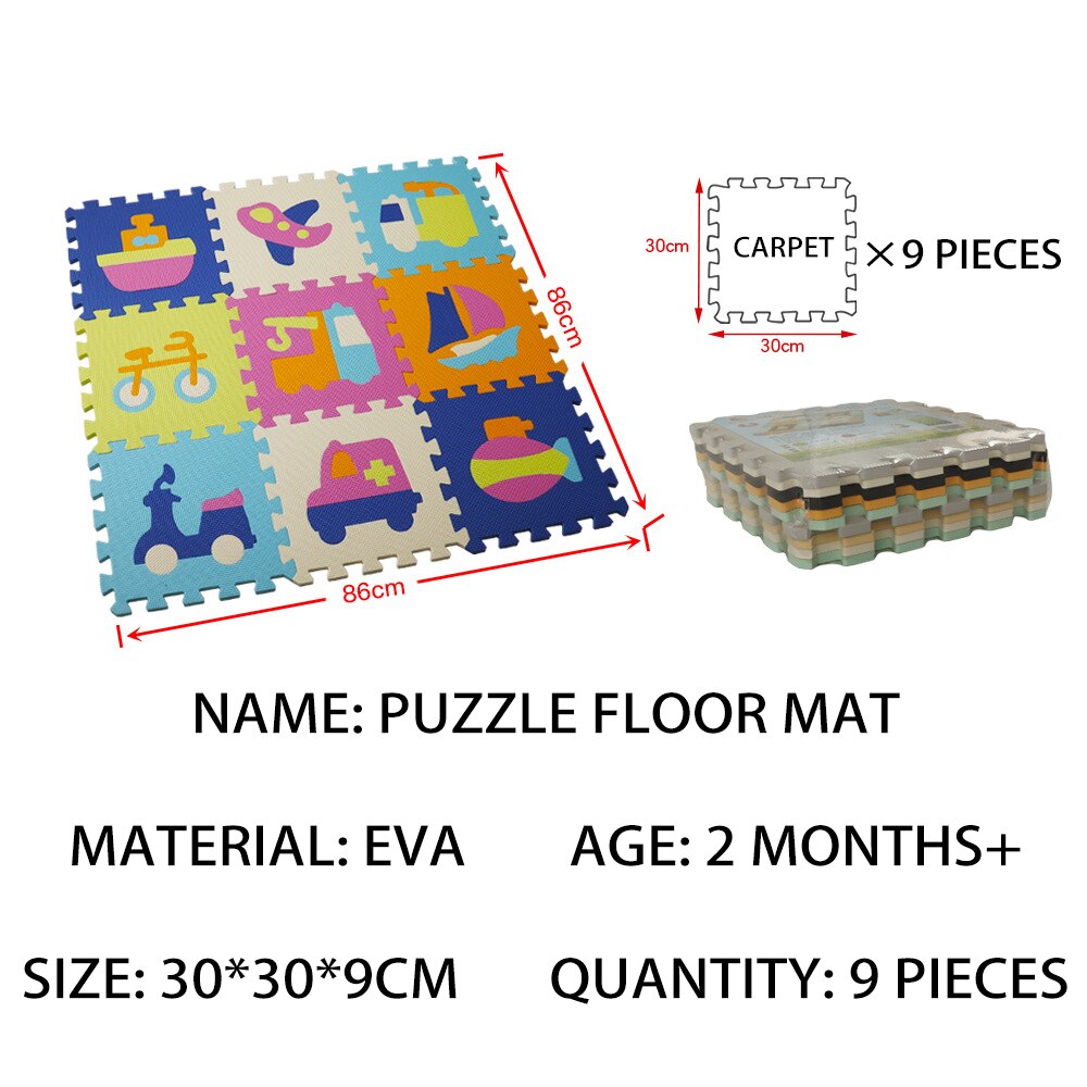 Foam Animal Puzzle Learning Floor Mat