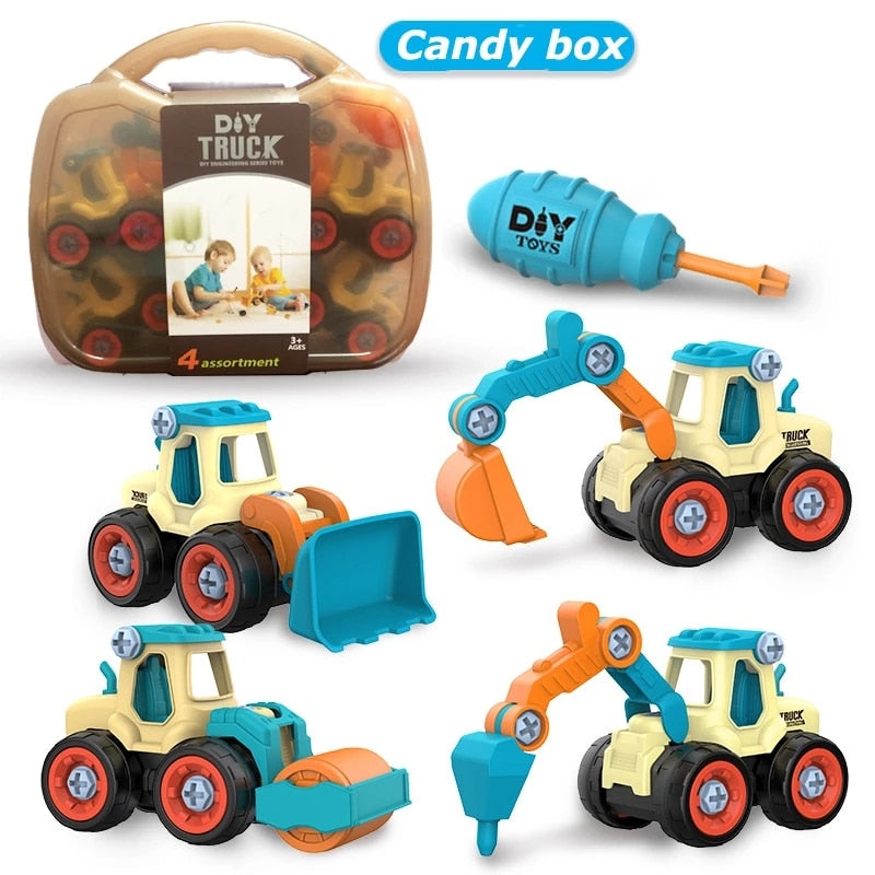 Truck Excavator Bulldozer Screw Tool Car