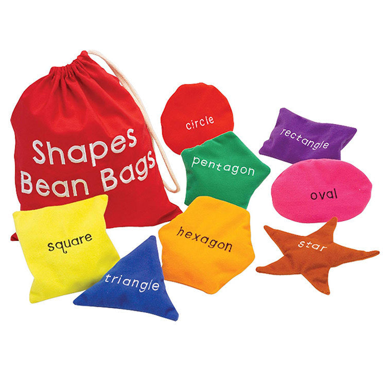 Bolsas de frijoles de 8 formas - Los mejores juguetes de aprendizaje matemático