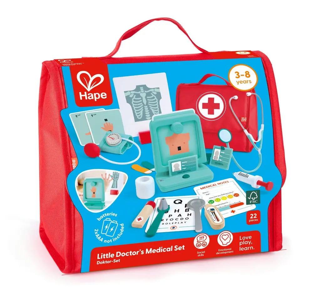 Fidtoy Doctor Kit Playset for Kids Medical Role Play Toy