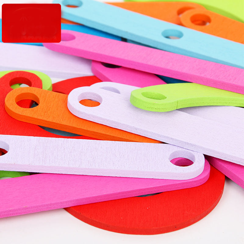 Fidtoy Chiffres et Lettres Puzzle en Bois