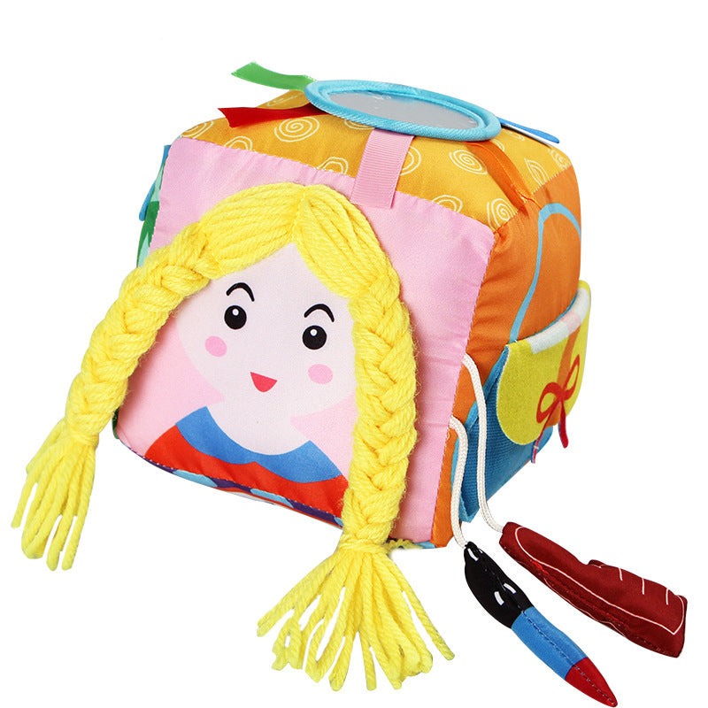 Juguete Sensorial Montessori Busy Dice