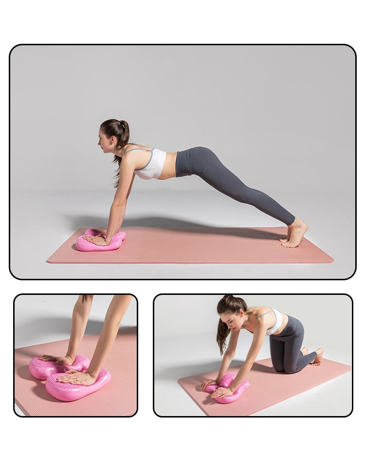 Entrenador de pasos de yoga sensorial verde para niños