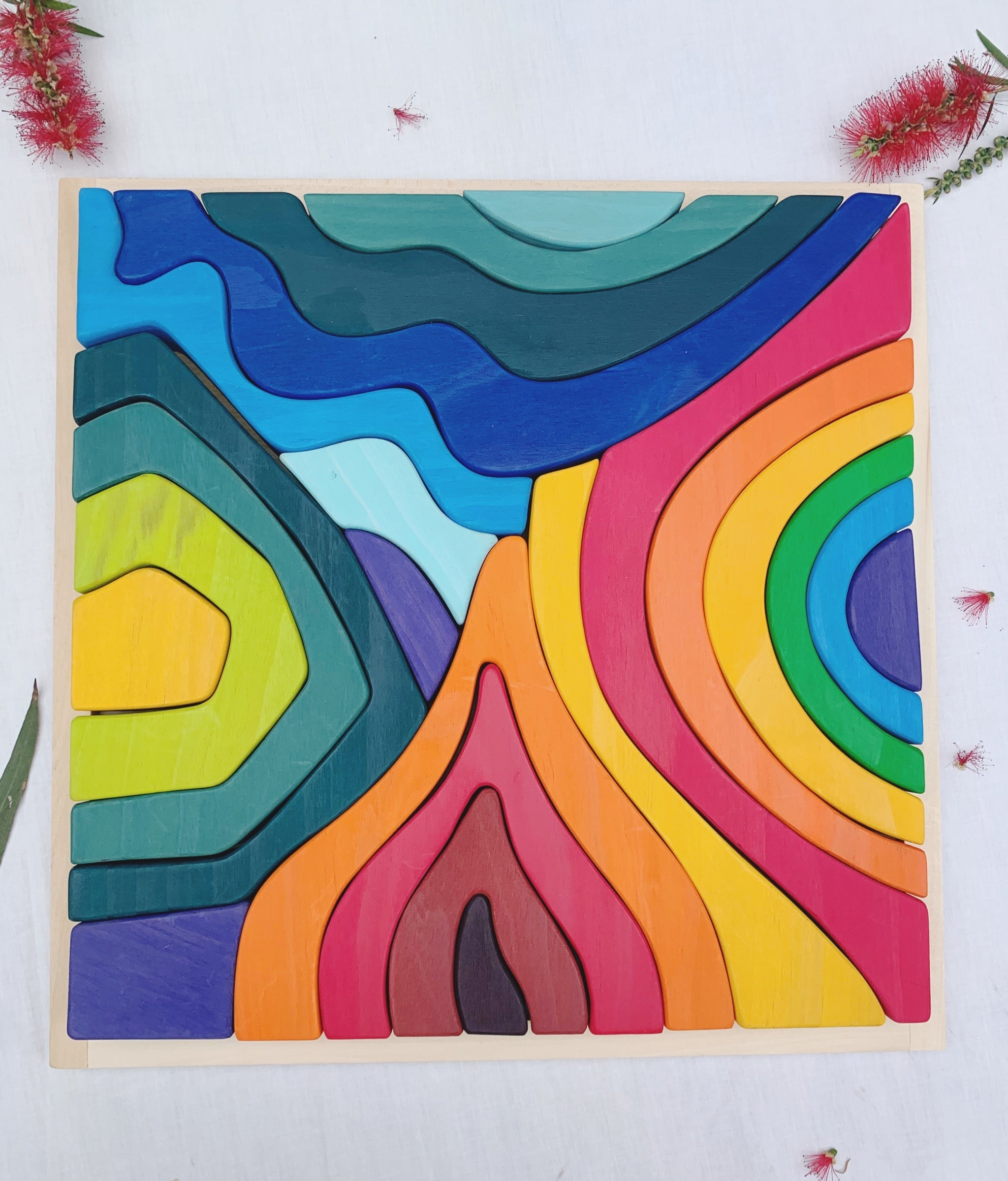 Four Elements Building Block Rainbow Blocks !