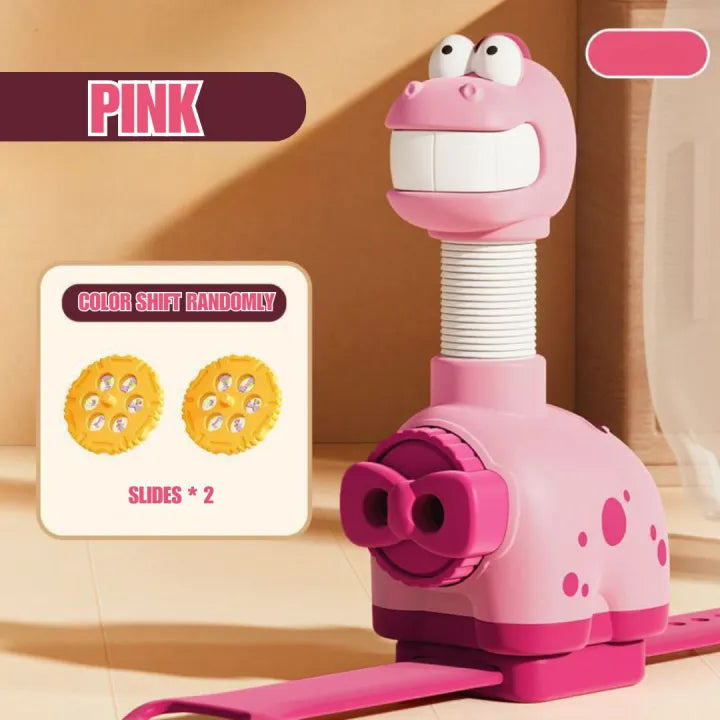Montre tube pop à projection dinosaure - 81A