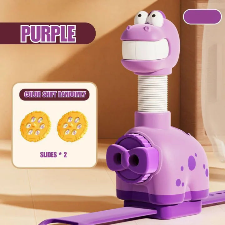 Montre tube pop à projection dinosaure - 81A