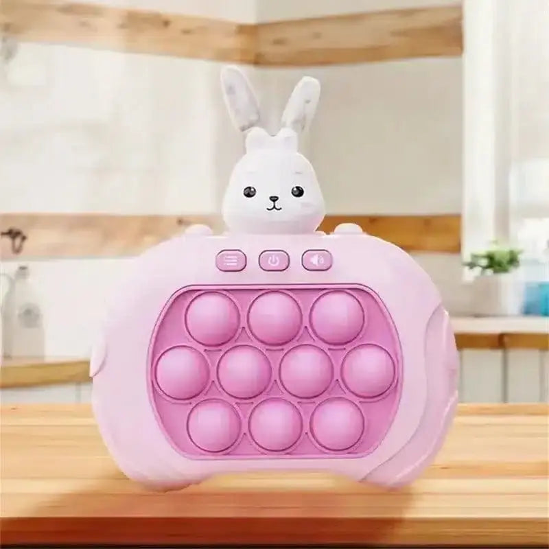Fidtoy QuickPush Game Console for Kids – Hand-Eye Coordination, Reflex, Memory, and Speed Development