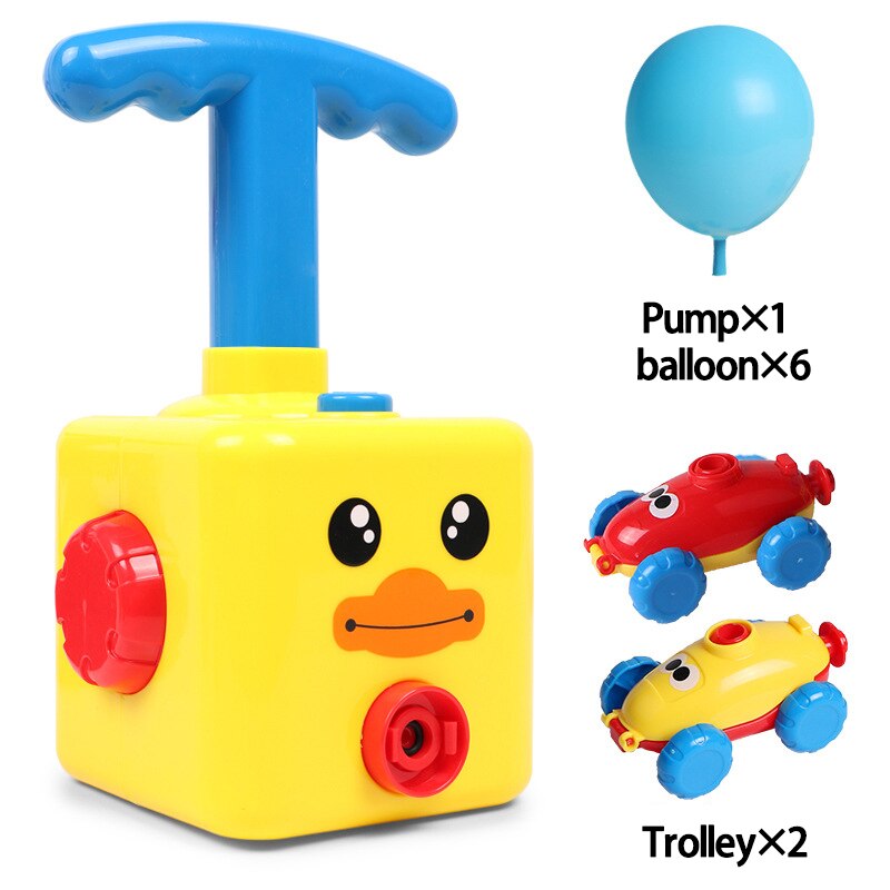 Children's Balloon Powered Launch Car