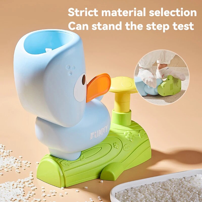 Fidtoy Lance-roquettes à Air – Jouet Fusée Stomp d'Extérieur pour Enfants, Jeu Actif et Apprentissage STEM
