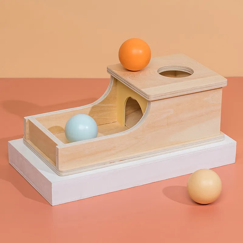 Fidtoy Colorful Wooden Building Blocks Toy for Toddlers