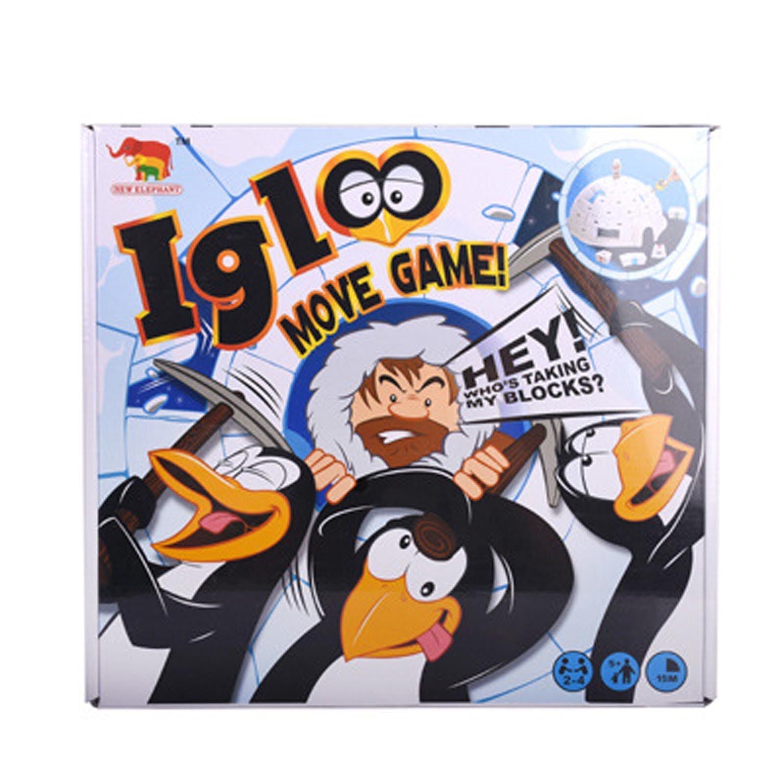 Igloo Game™ - Un défi glacial - Jeu de blocs