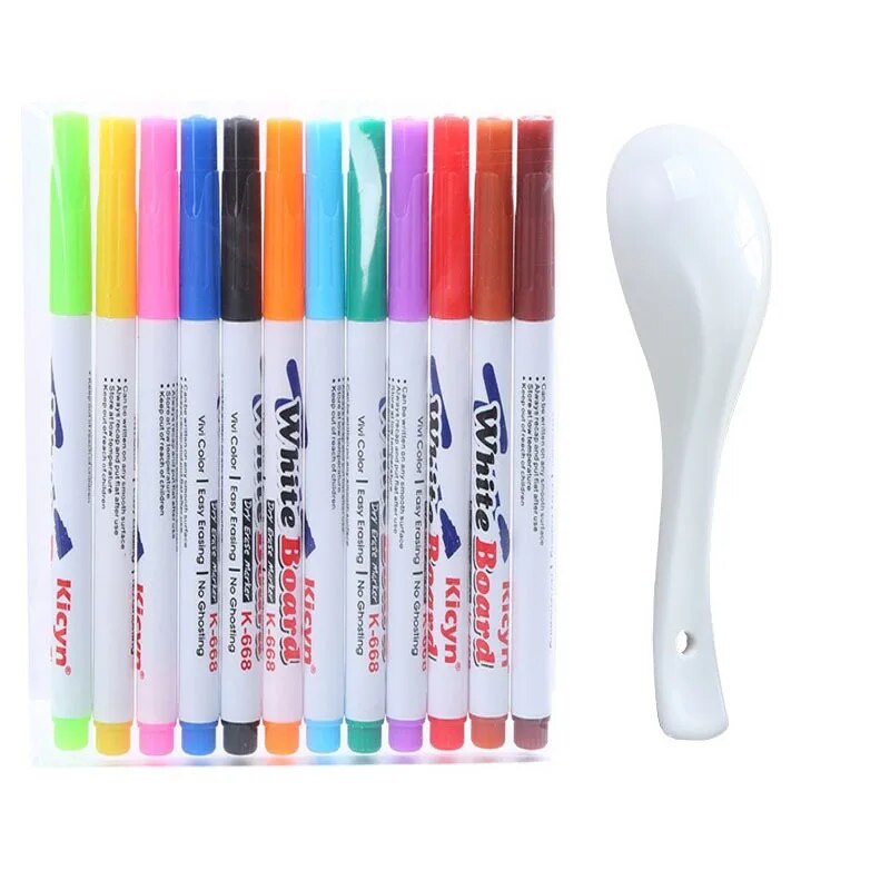 Fidtoy Magic Floating Drawing Pens Kids Water Art Creative Toy Set