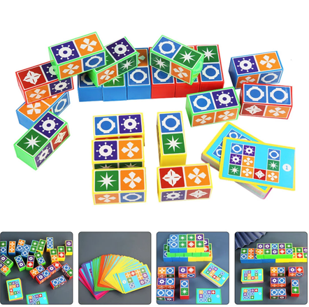 CubeGame™ - Vind de juiste match! - Blokkenspel