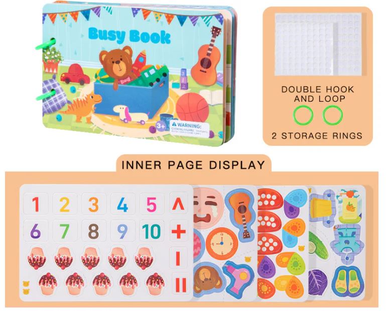 Fidtoy Toddler Busy Book
