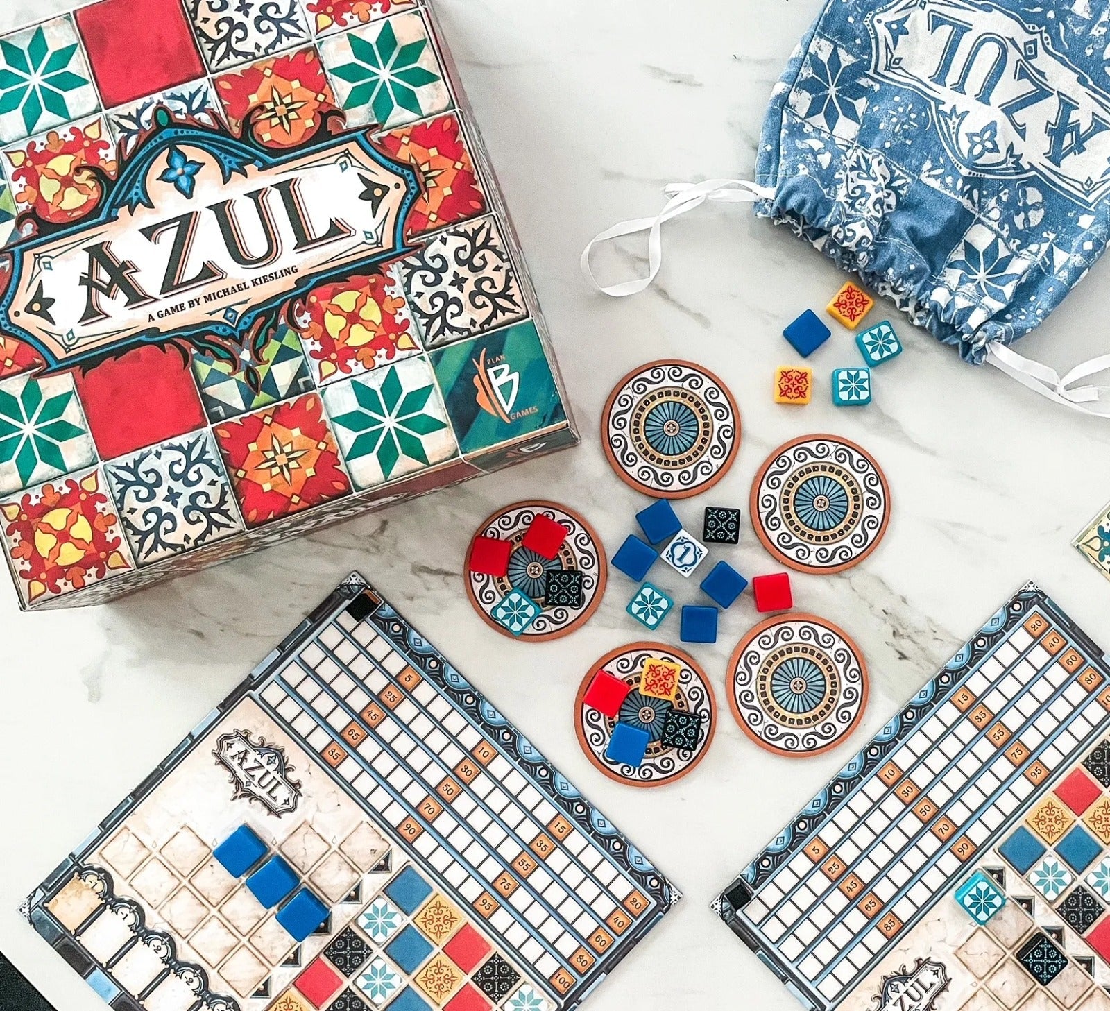 Jeu de société Fidtoy de placement de tuiles pour enfants et familles – Construction de motifs en mosaïque, raisonnement spatial et amusement tactique pour les soirées de jeux en famille