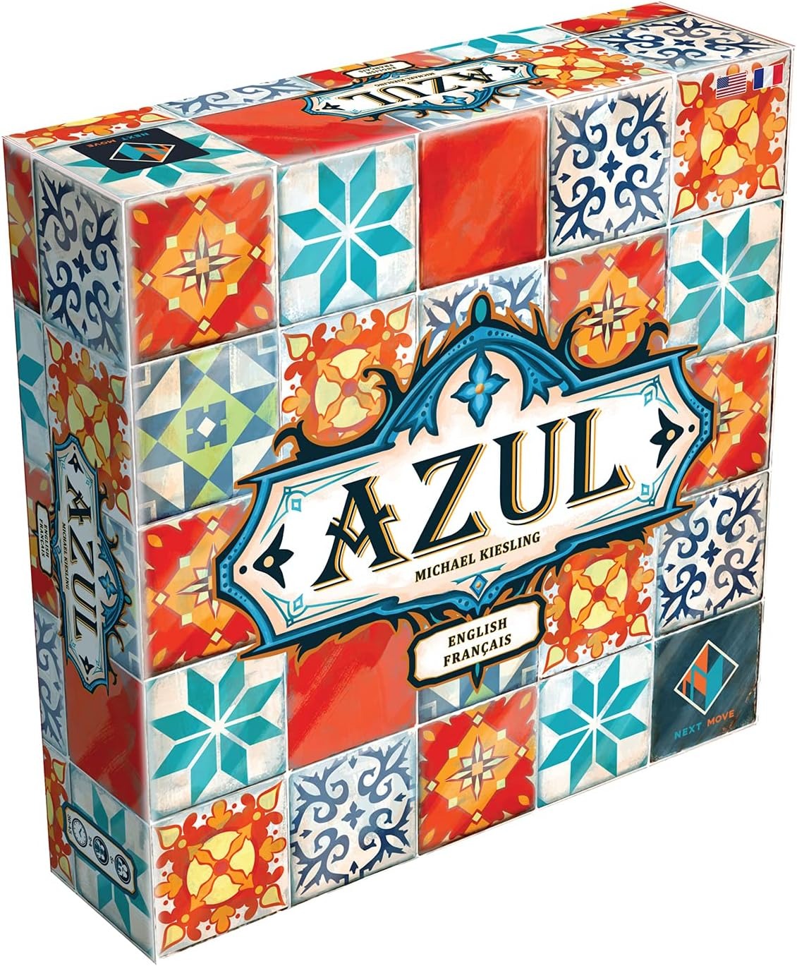 Jeu de société Fidtoy de placement de tuiles pour enfants et familles – Construction de motifs en mosaïque, raisonnement spatial et amusement tactique pour les soirées de jeux en famille