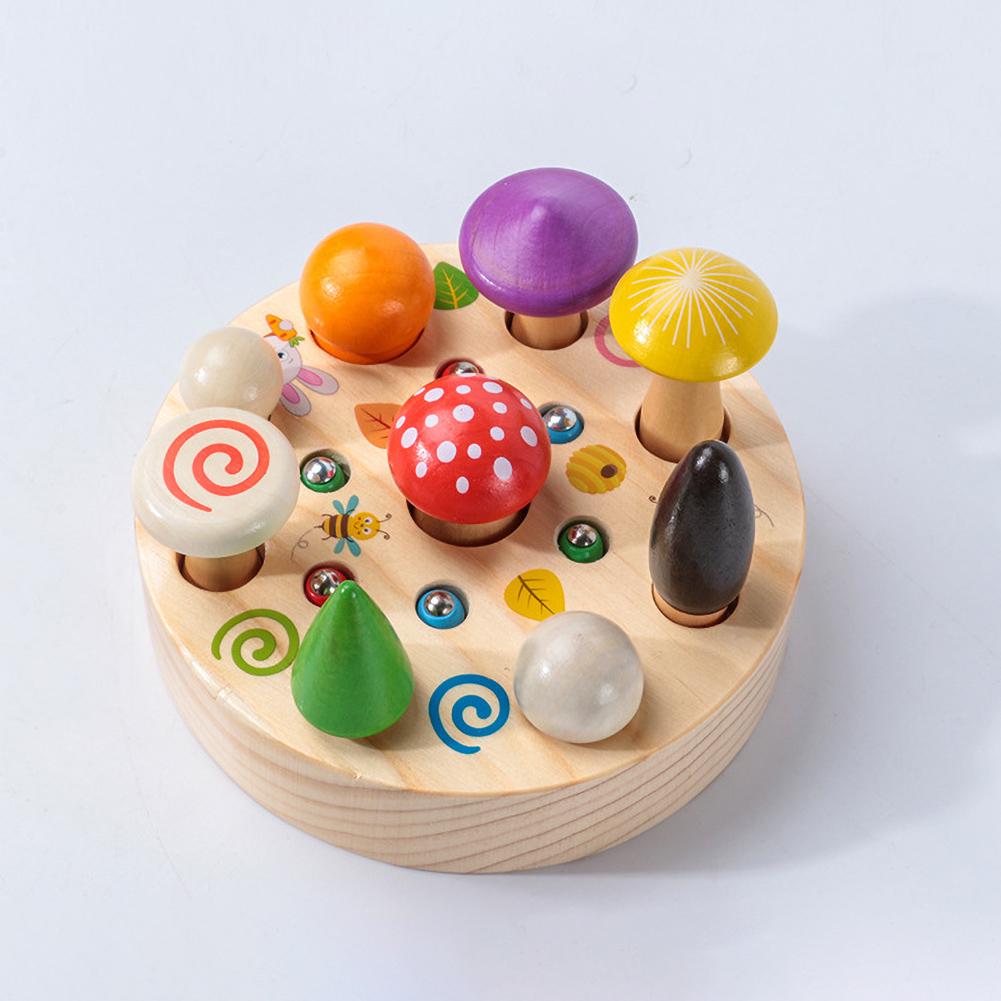 Mejor juego de pájaro carpintero Montessori para atrapar gusanos - Juguetes de motricidad fina