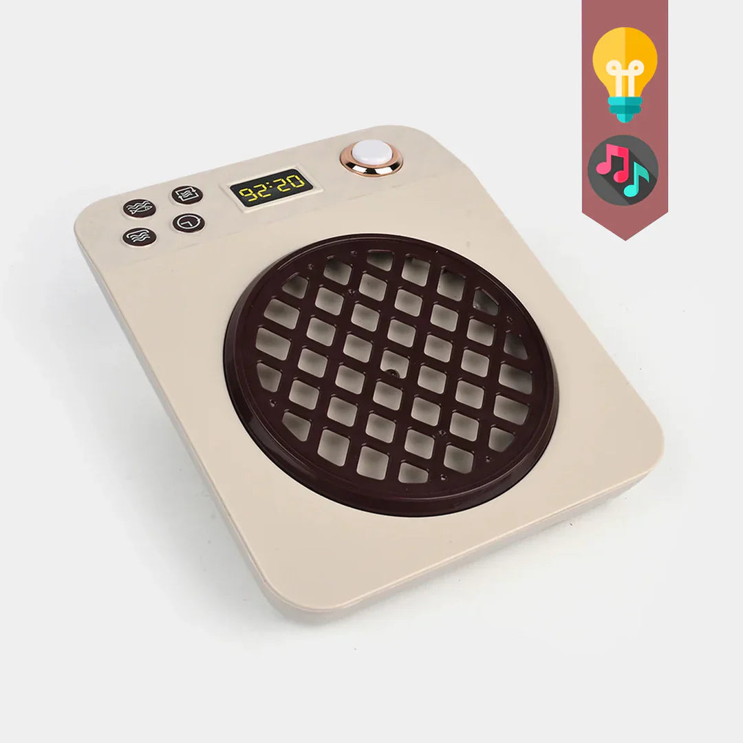 Juego de horno de barbacoa Fidtoy Mini con luces y 8 piezas
