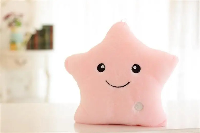 Glow Star Pillow™ – Diversión estelar en la cama – Almohada luminosa