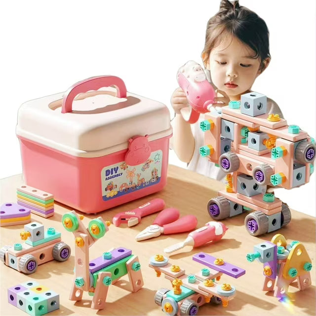 Fidtoy Kit de tournevis créatif pour tout-petits - Apprentissage STEM et motricité fine