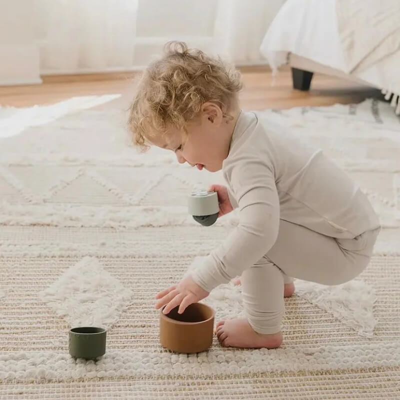 Gobelets empilables Montessori pour bébé