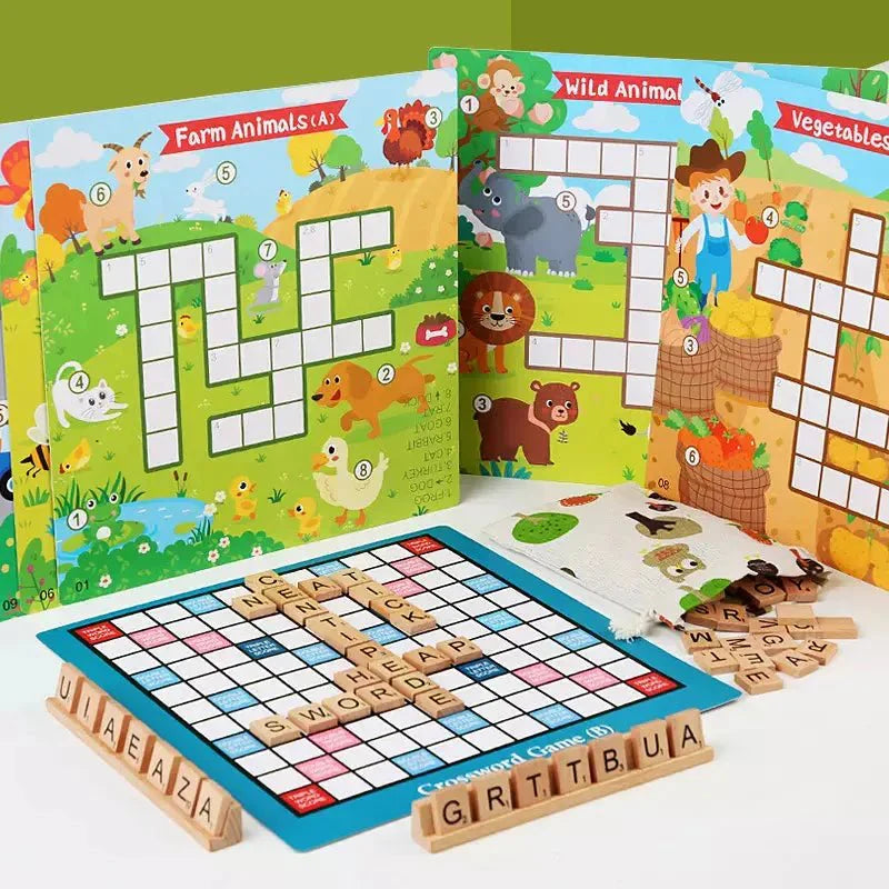 Crossword & Scrabble Game for Kids