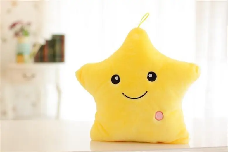 Glow Star Pillow™ – Diversión estelar en la cama – Almohada luminosa