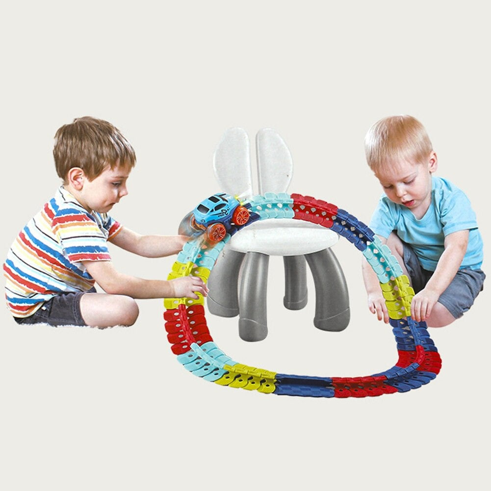 Car Adventure™ | Ontwikkel de creativiteit - Flexibele racebaan