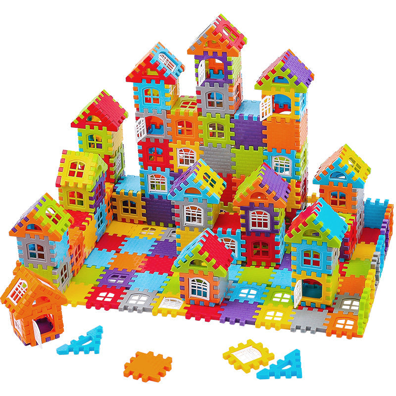 Fidtoy Montessori Plastic Building Blocks Toy for Kids