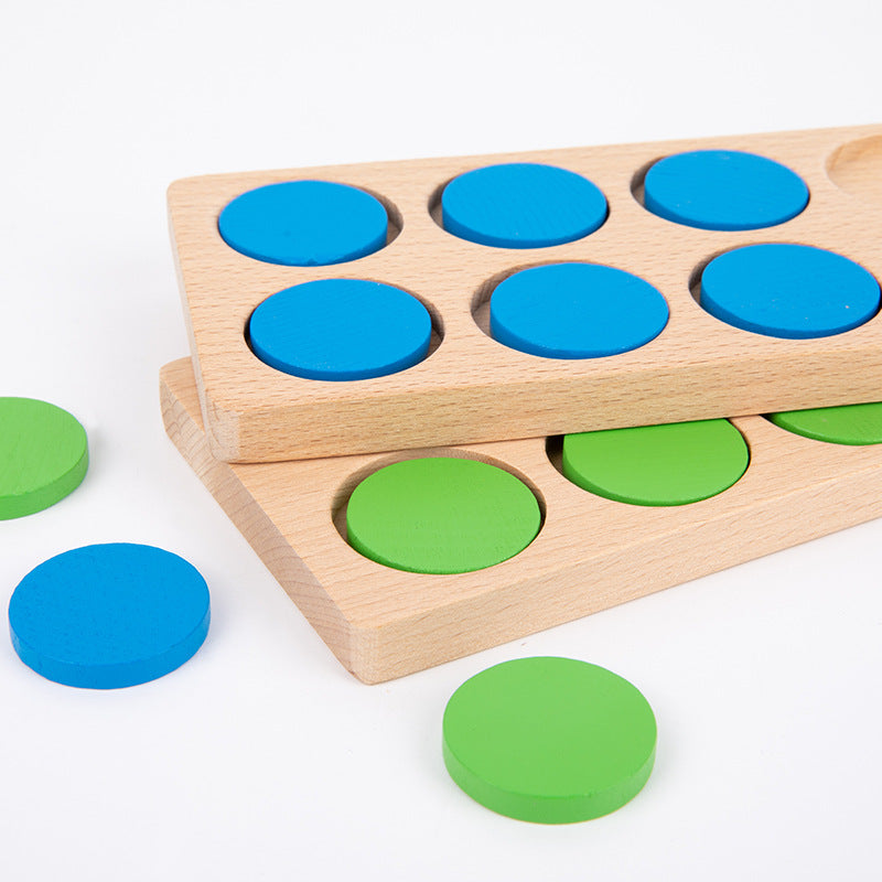 Tablero de Conteo de Madera - Juguetes Educativos de Matemáticas