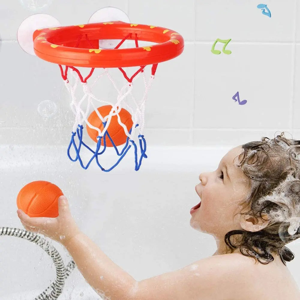 Bath Basketball™ – ¡Diversión para anotar a lo grande! – Set de baloncesto para el baño