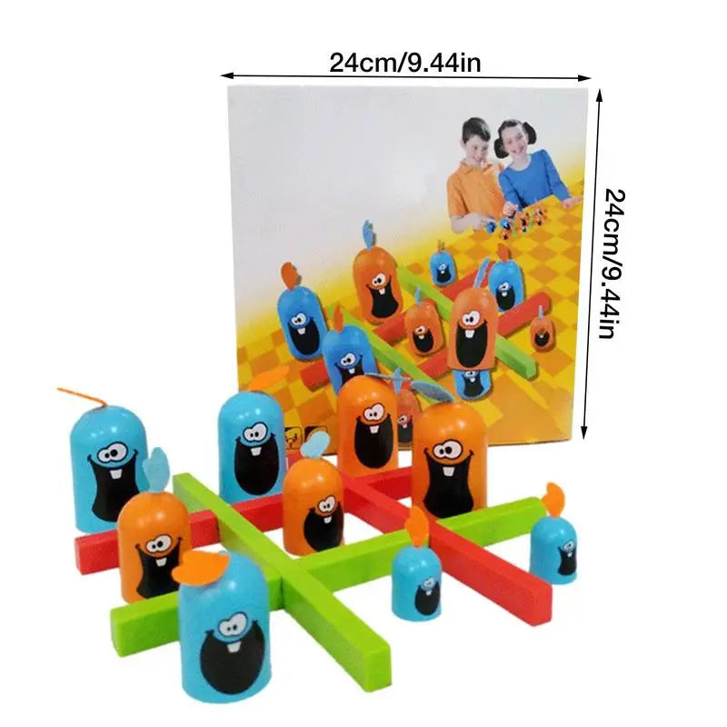 Chomp TicTacToe™ - Hap en Win - Boter-kaas-en-eieren